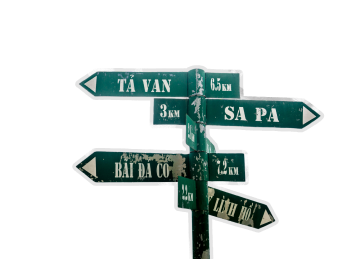 direction boards where in vietnam guide