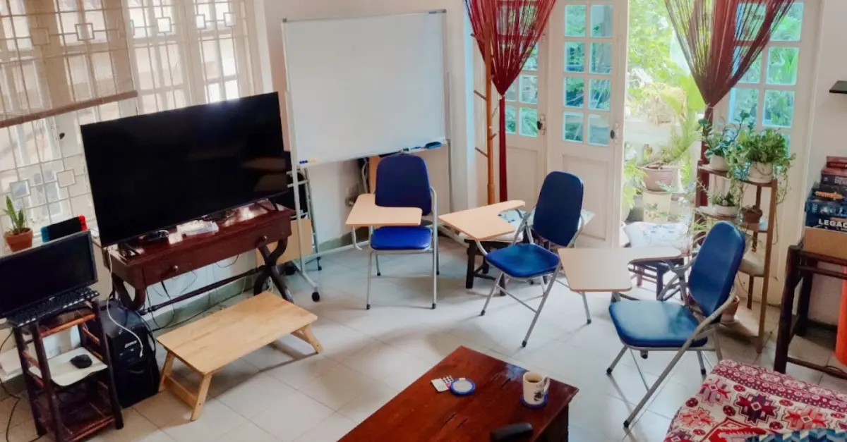 Easy Peasy Vietnamesy classroom where in vietnam
