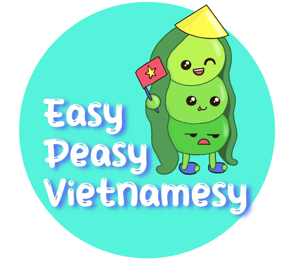 Easy Peasy Vietnamesy logo where in vietnam