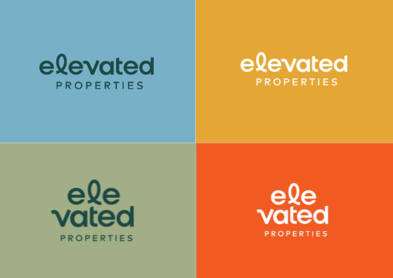 elevated properties brand identity logo where in vietnam