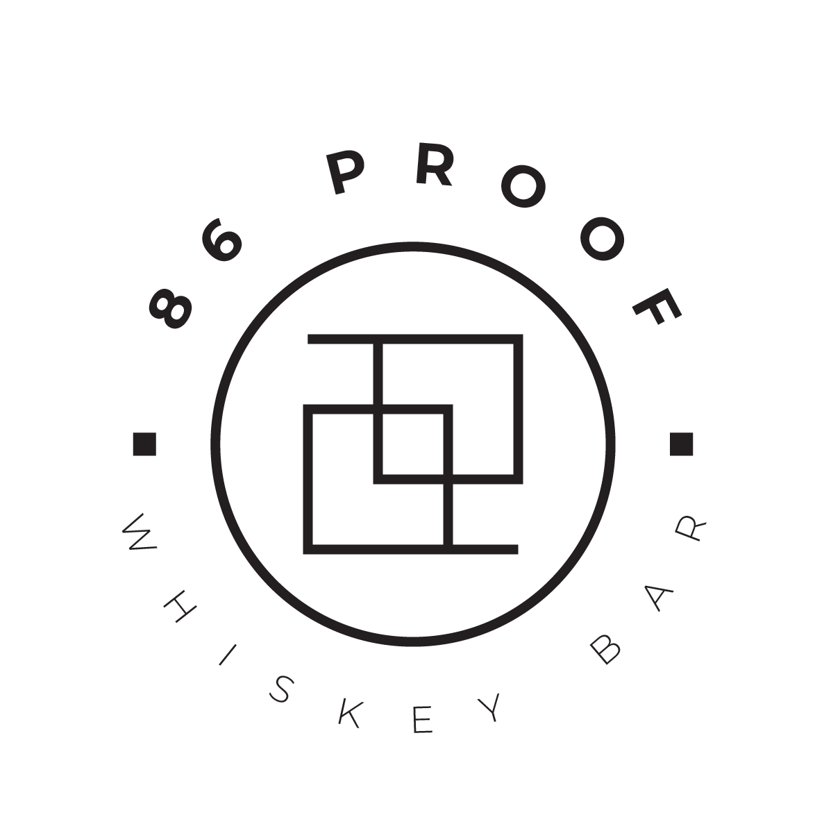 86 Proof Whiskey Bar