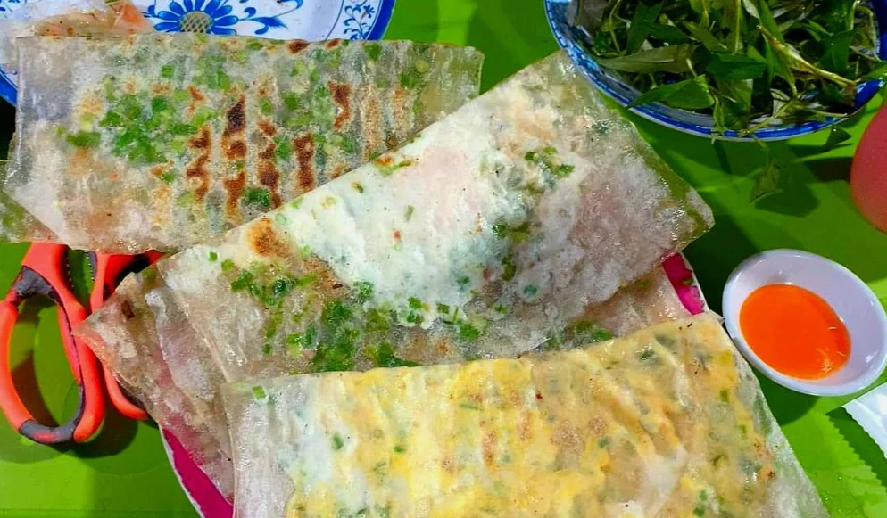 Bánh tráng nướng Dì Nguyệt